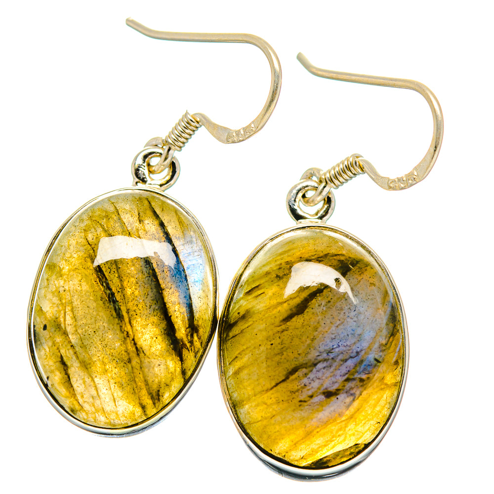 Labradorite Earrings handcrafted by Ana Silver Co - EARR422583