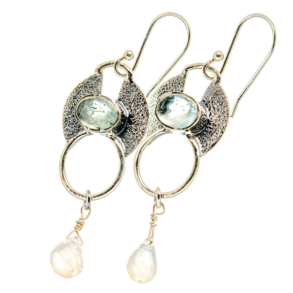 Aquamarine Earrings handcrafted by Ana Silver Co - EARR422714