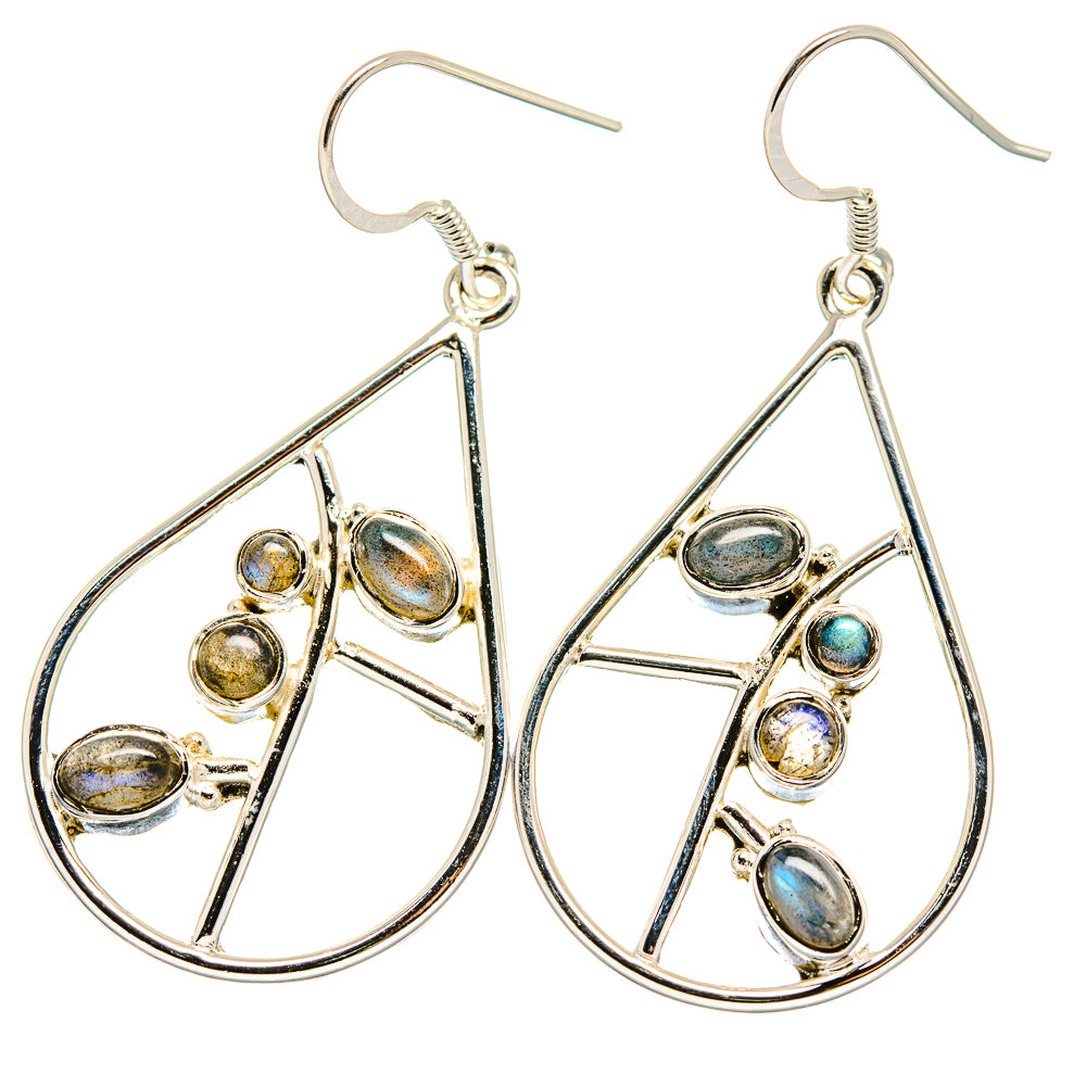 Labradorite Earrings handcrafted by Ana Silver Co - EARR422717