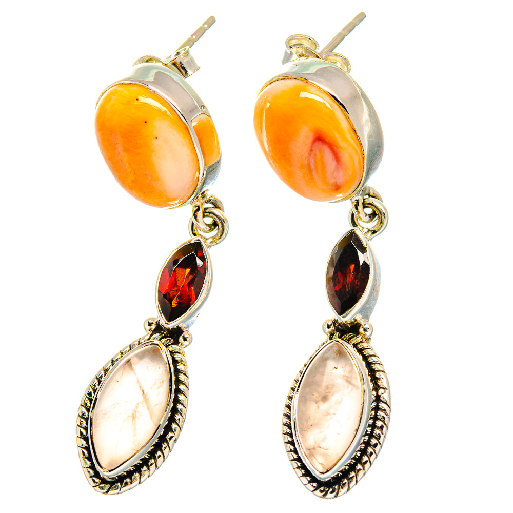 Mookaite Earrings handcrafted by Ana Silver Co - EARR422801