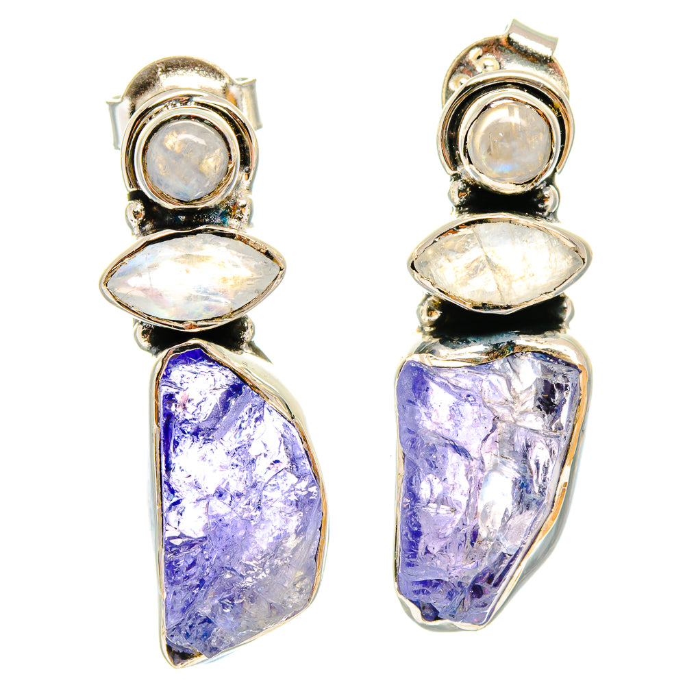 Tanzanite Earrings handcrafted by Ana Silver Co - EARR422884