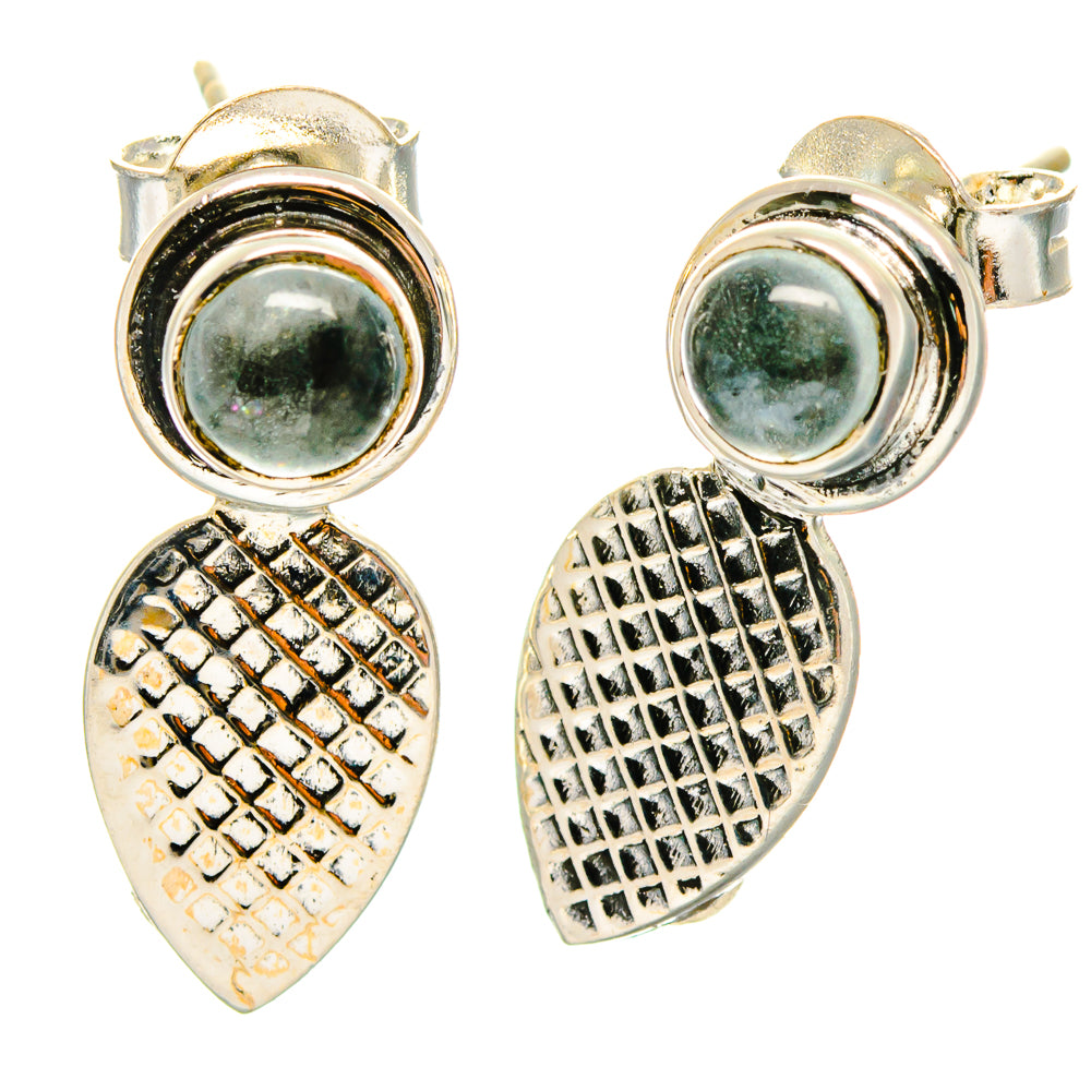 Aquamarine Earrings handcrafted by Ana Silver Co - EARR422989