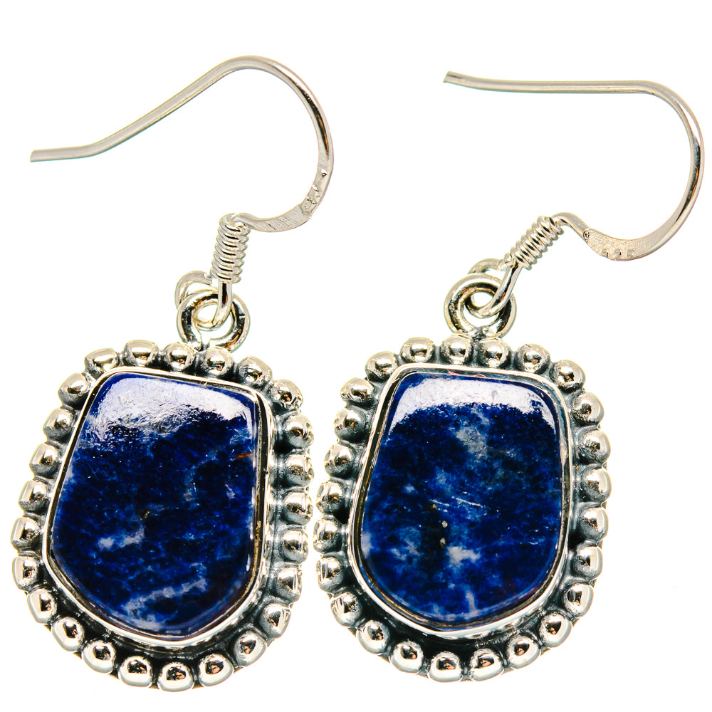 Sodalite Earrings handcrafted by Ana Silver Co - EARR423009