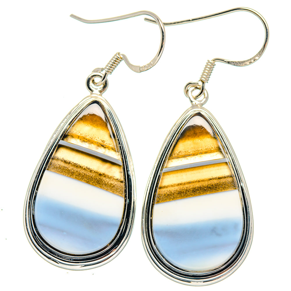 Owyhee Opal Earrings handcrafted by Ana Silver Co - EARR423203