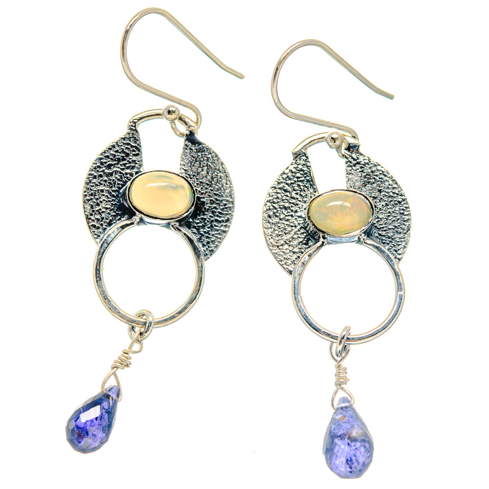 Tanzanite Earrings handcrafted by Ana Silver Co - EARR423219