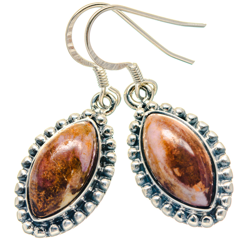 Phosphosiderite Earrings handcrafted by Ana Silver Co - EARR423243