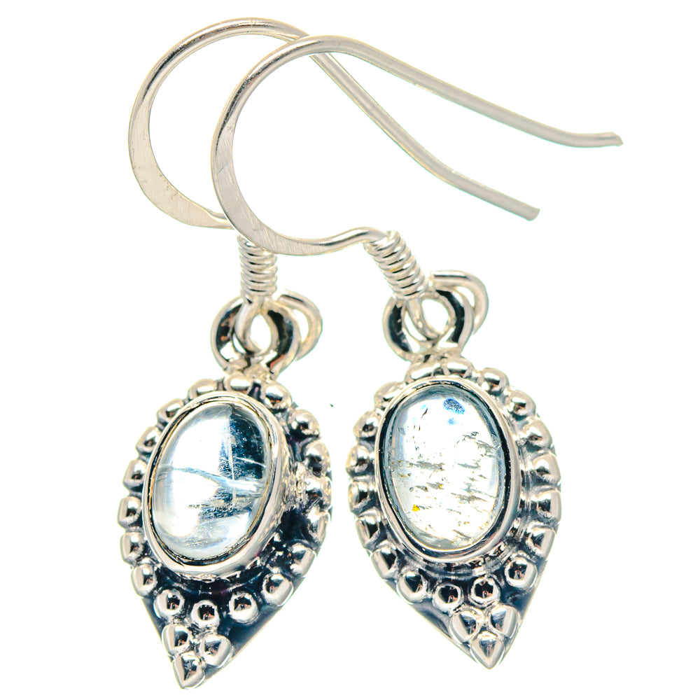 Aquamarine Earrings handcrafted by Ana Silver Co - EARR423247