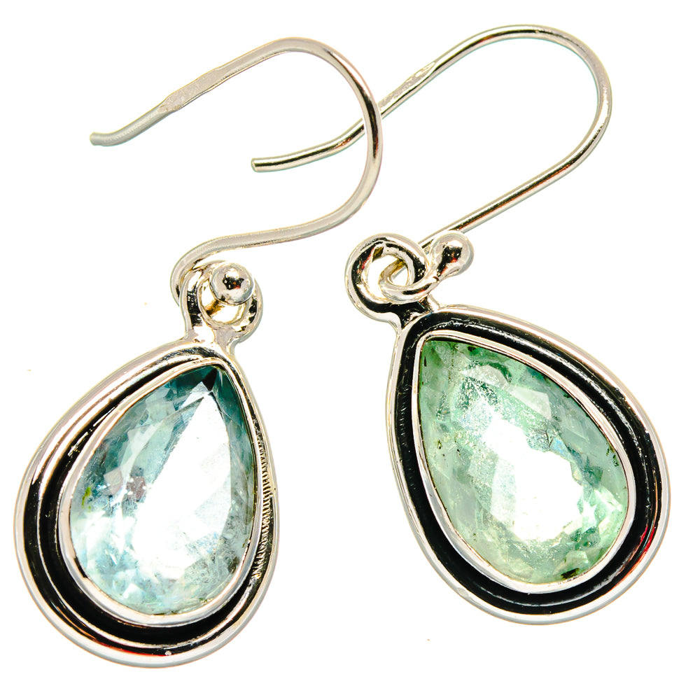 Aquamarine Earrings handcrafted by Ana Silver Co - EARR423864
