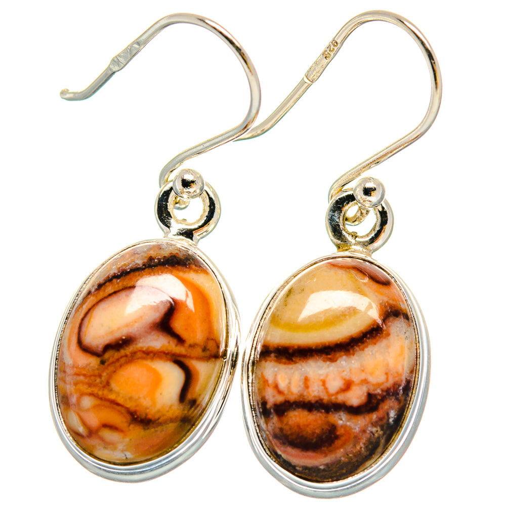 Mookaite Earrings handcrafted by Ana Silver Co - EARR423866