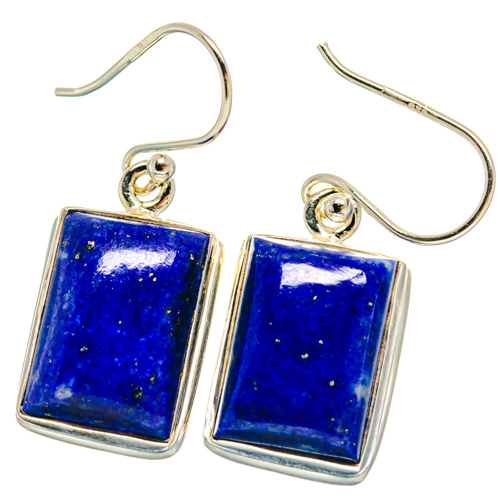 Lapis Lazuli Earrings handcrafted by Ana Silver Co - EARR423869