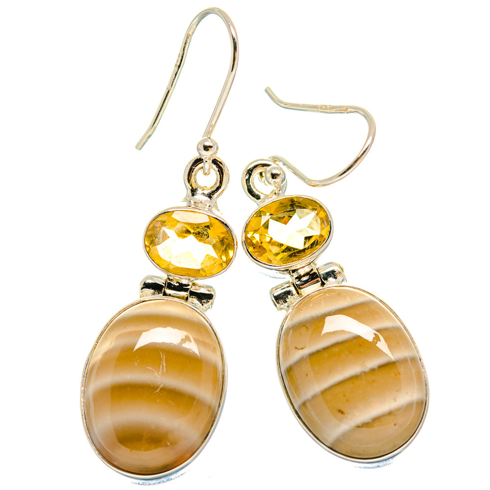 Imperial Jasper Earrings handcrafted by Ana Silver Co - EARR423907