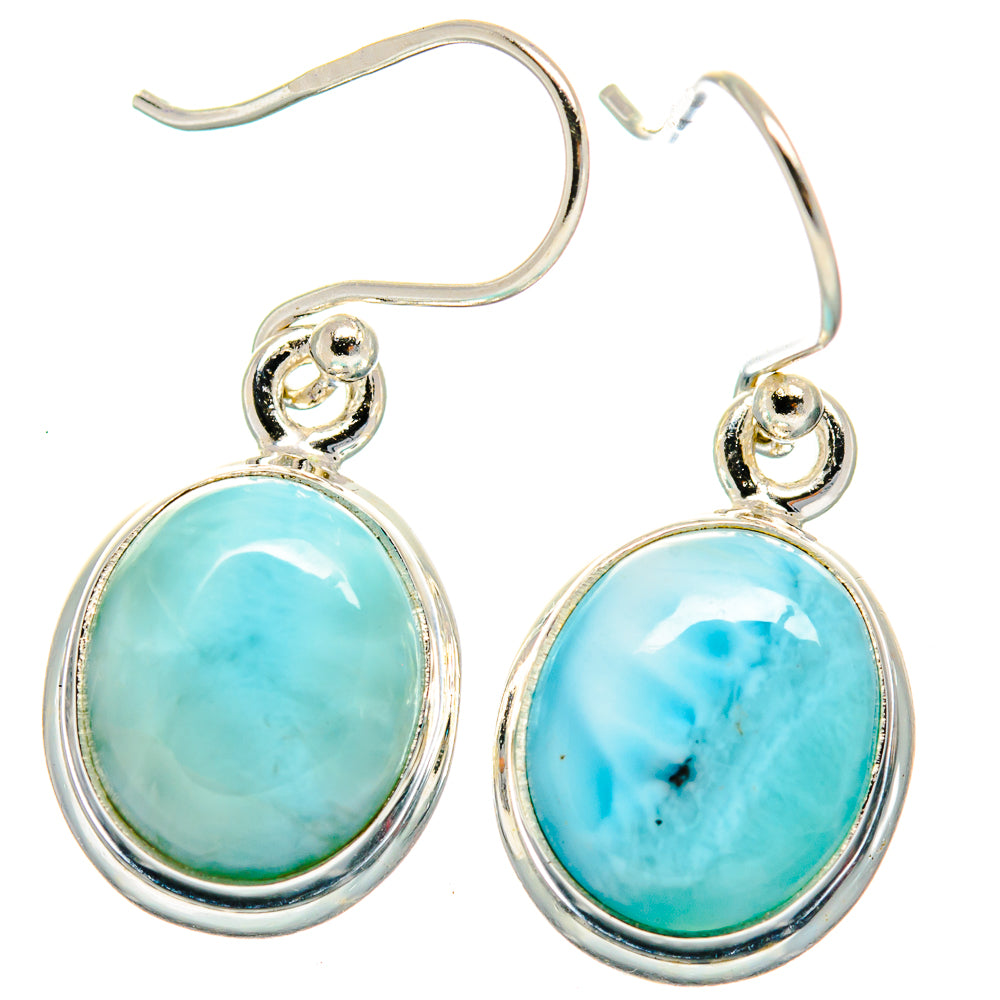 Larimar Earrings handcrafted by Ana Silver Co - EARR424176