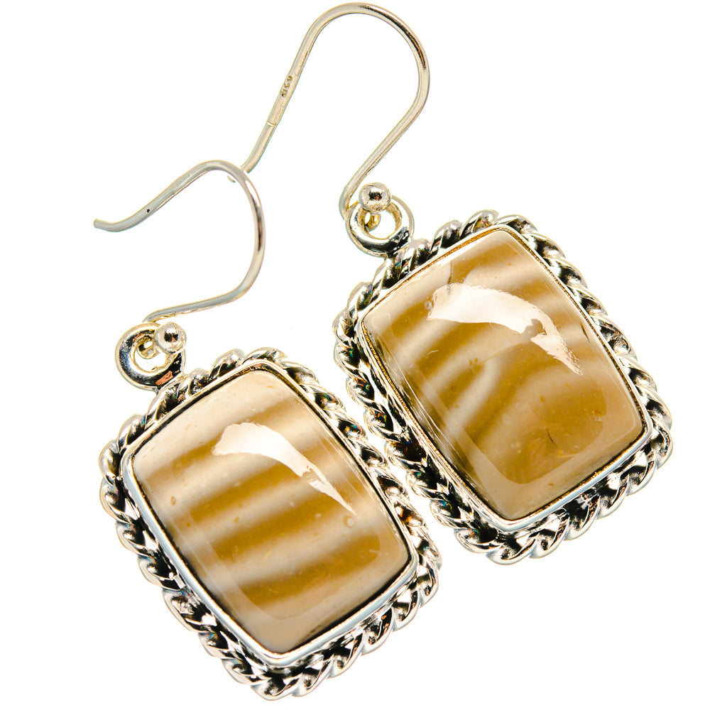 Imperial Jasper Earrings handcrafted by Ana Silver Co - EARR424271
