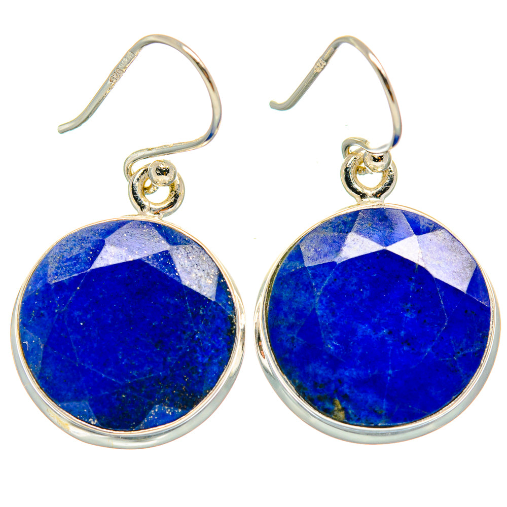 Lapis Lazuli Earrings handcrafted by Ana Silver Co - EARR424327