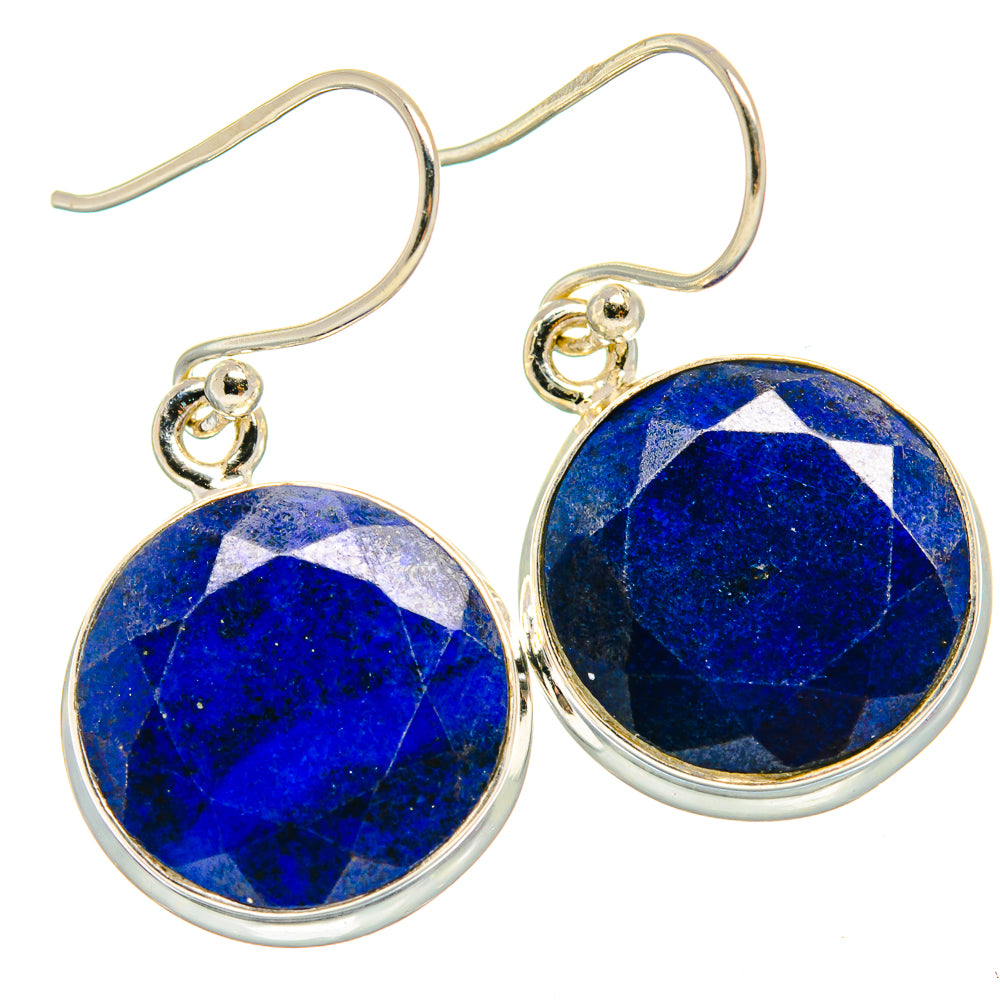 Lapis Lazuli Earrings handcrafted by Ana Silver Co - EARR424348