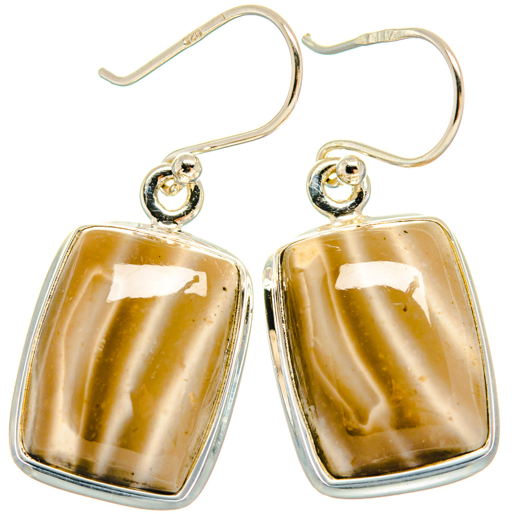 Imperial Jasper Earrings handcrafted by Ana Silver Co - EARR424437