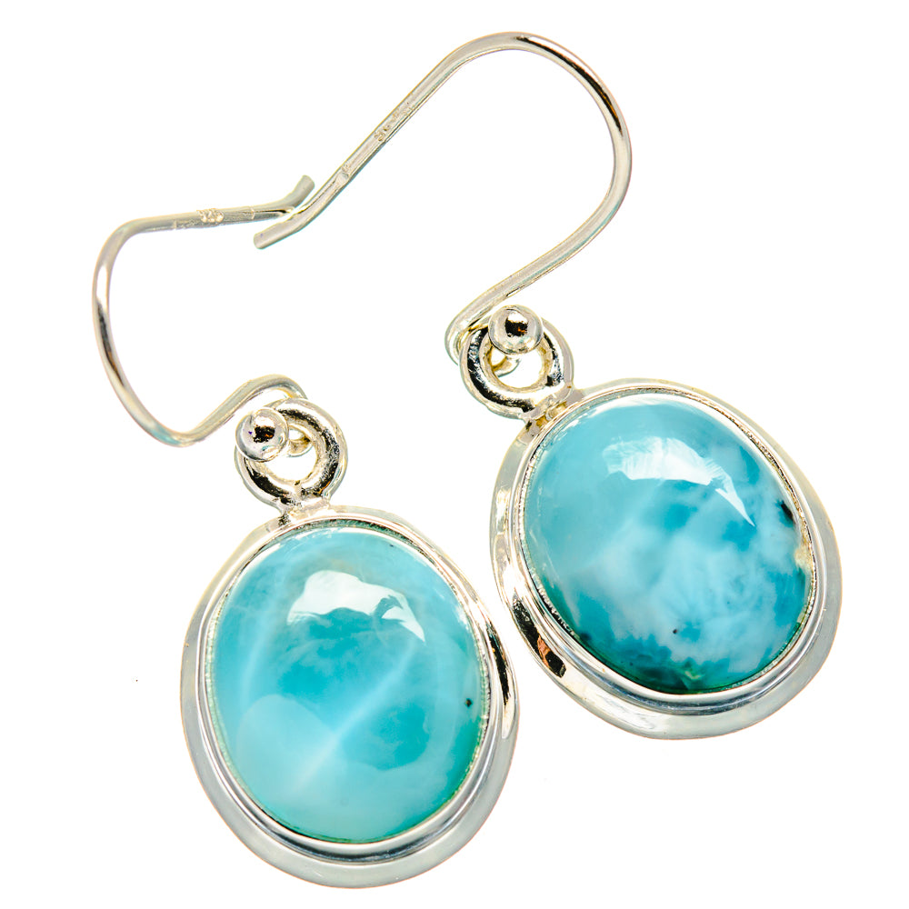 Larimar Earrings handcrafted by Ana Silver Co - EARR424472