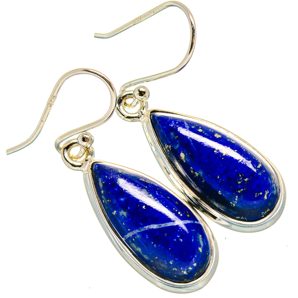 Lapis Lazuli Earrings handcrafted by Ana Silver Co - EARR424504