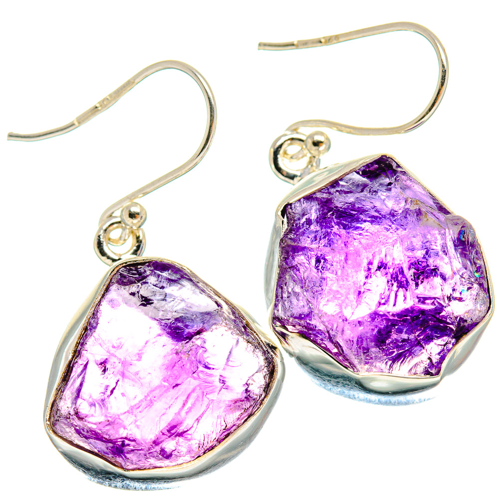 Amethyst Earrings handcrafted by Ana Silver Co - EARR424524 - Photo 2
