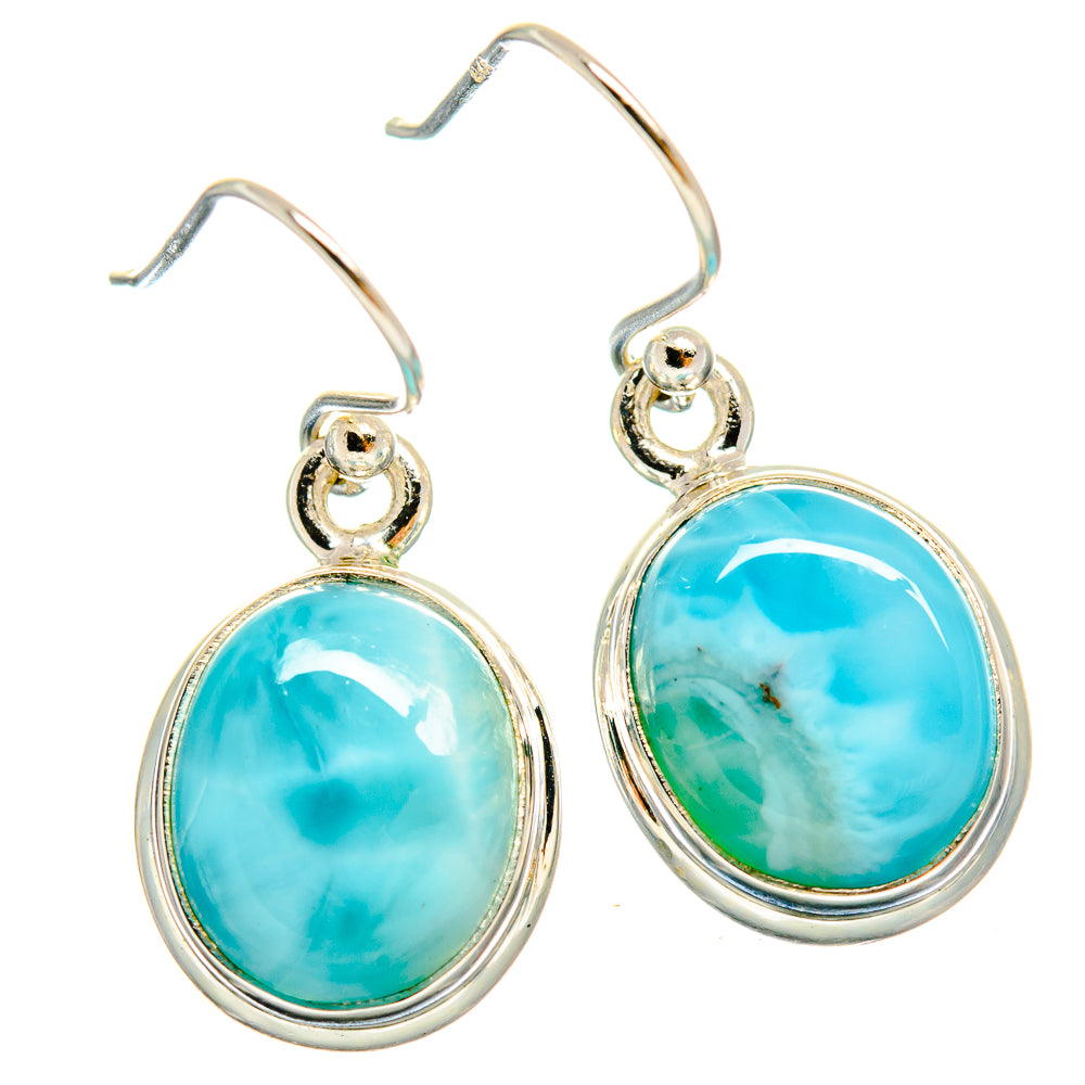 Larimar Earrings handcrafted by Ana Silver Co - EARR424567