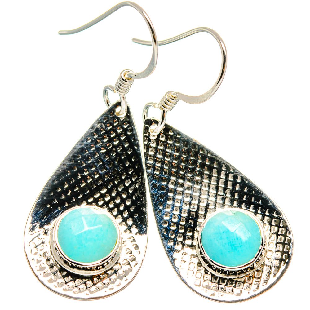 Larimar Earrings handcrafted by Ana Silver Co - EARR424594