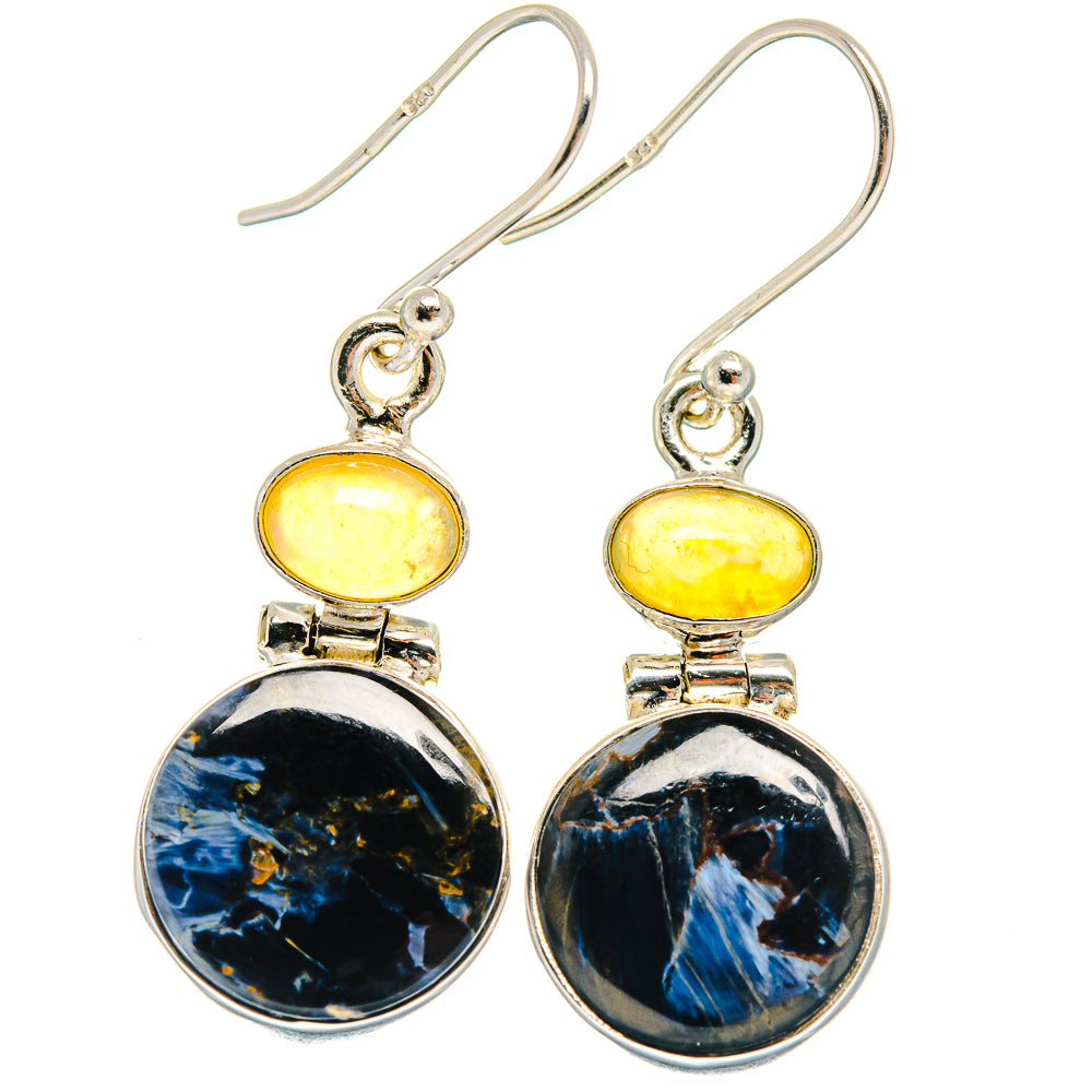 Pietersite Earrings handcrafted by Ana Silver Co - EARR424663