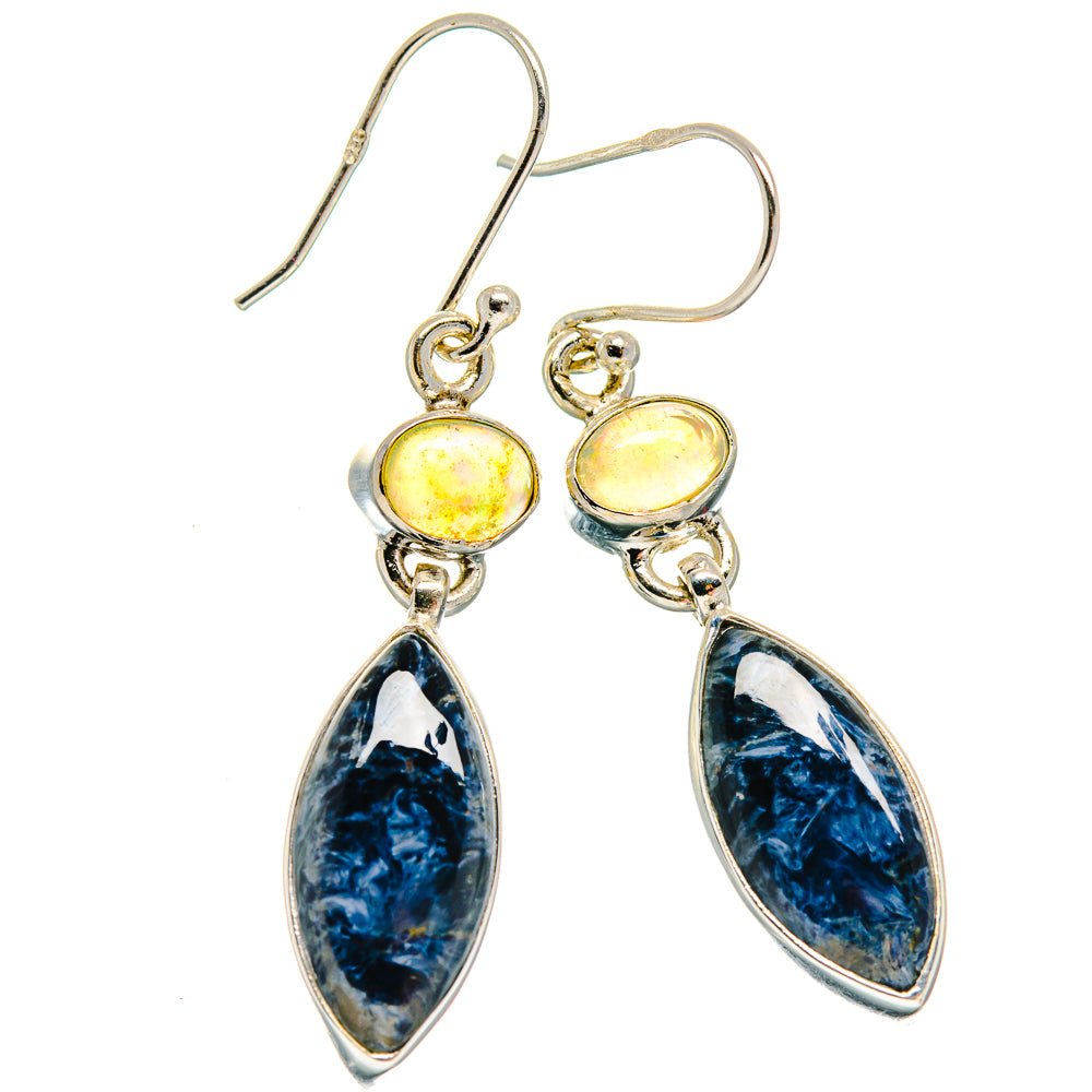Pietersite Earrings handcrafted by Ana Silver Co - EARR425052 - Photo 2