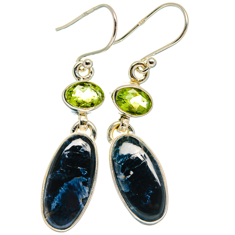 Pietersite Earrings handcrafted by Ana Silver Co - EARR425082 - Photo 2