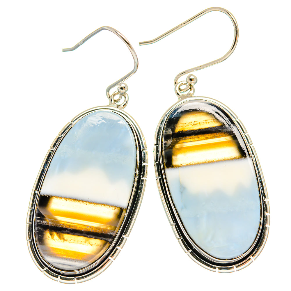 Owyhee Opal Earrings handcrafted by Ana Silver Co - EARR425408 - Photo 2