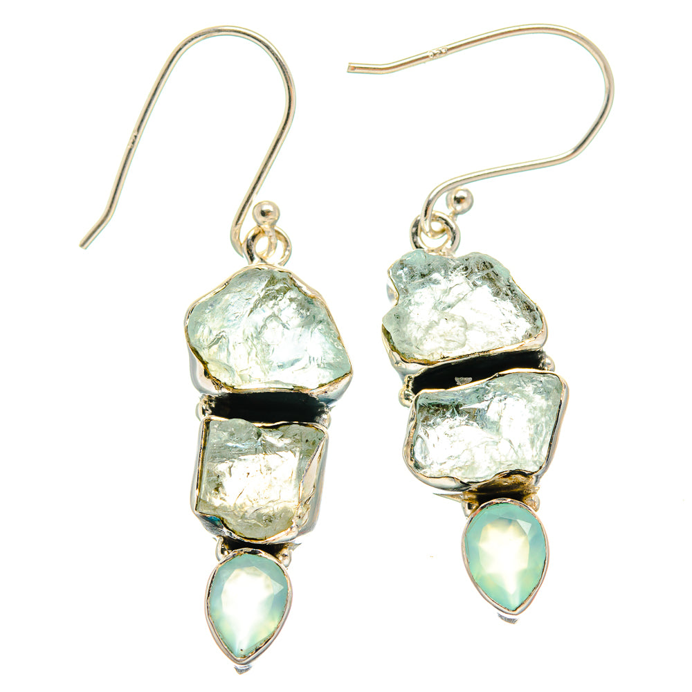 Aquamarine Earrings handcrafted by Ana Silver Co - EARR425430 - Photo 2
