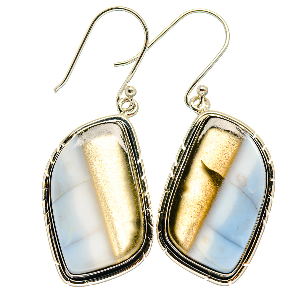 Owyhee Opal Earrings handcrafted by Ana Silver Co - EARR425523 - Photo 2