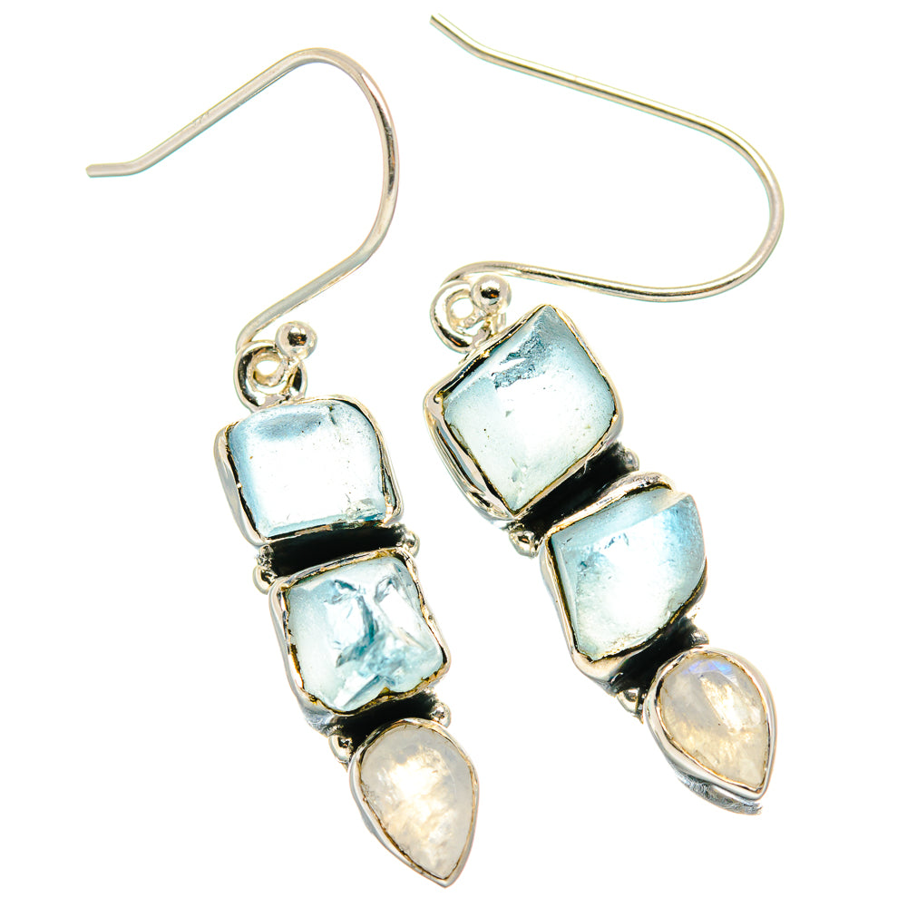 Aquamarine Earrings handcrafted by Ana Silver Co - EARR425624 - Photo 2