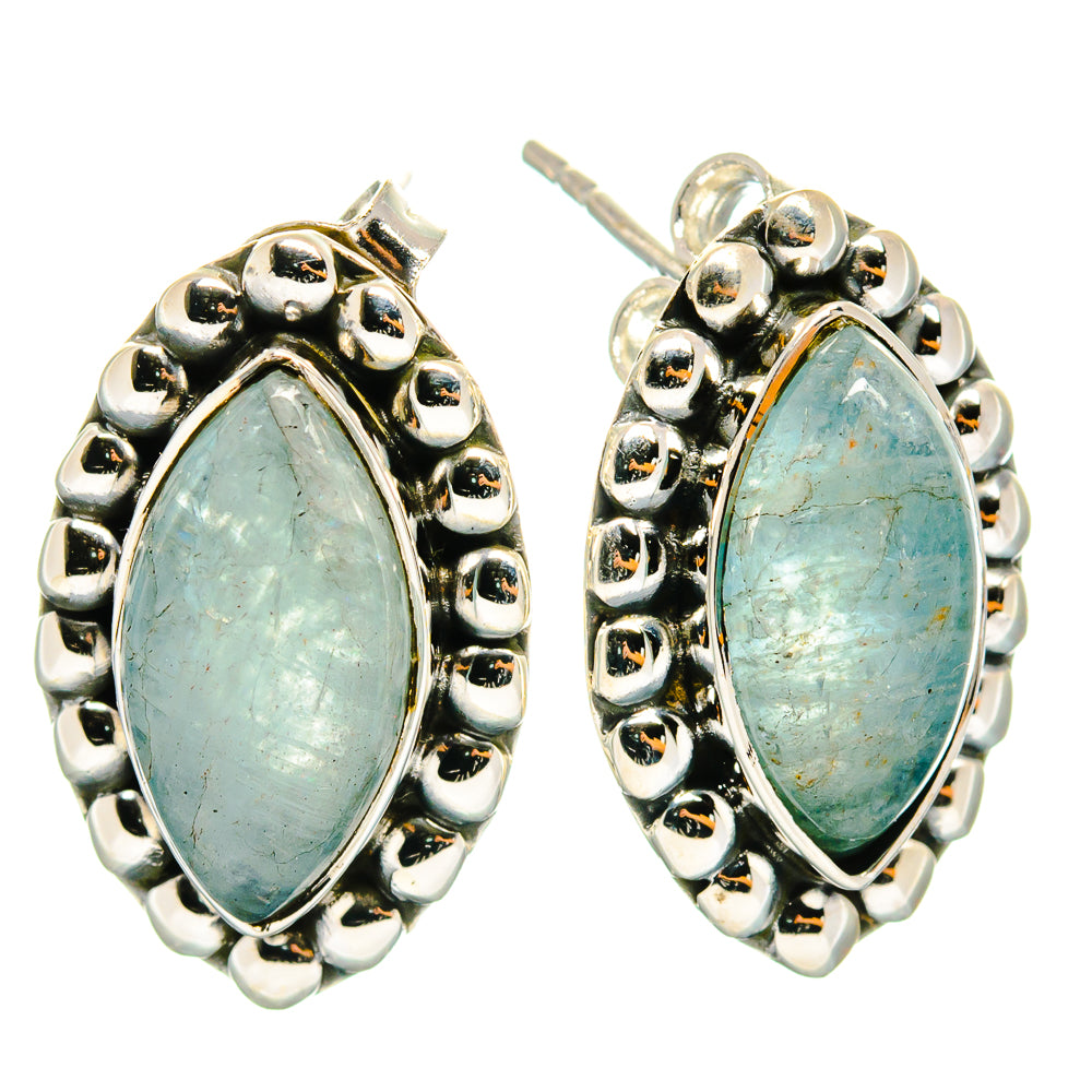 Aquamarine Earrings handcrafted by Ana Silver Co - EARR425664 - Photo 2
