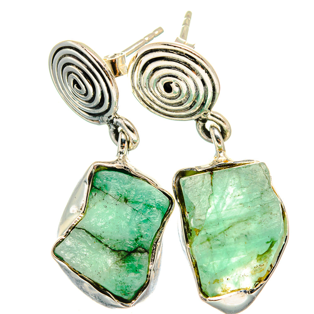 Aquamarine Earrings handcrafted by Ana Silver Co - EARR425837 - Photo 2