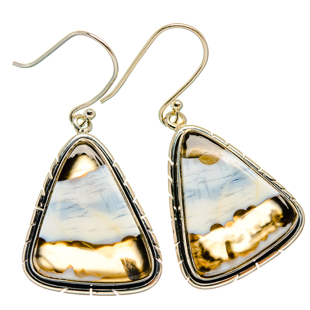 Owyhee Opal Earrings handcrafted by Ana Silver Co - EARR426129 - Photo 2