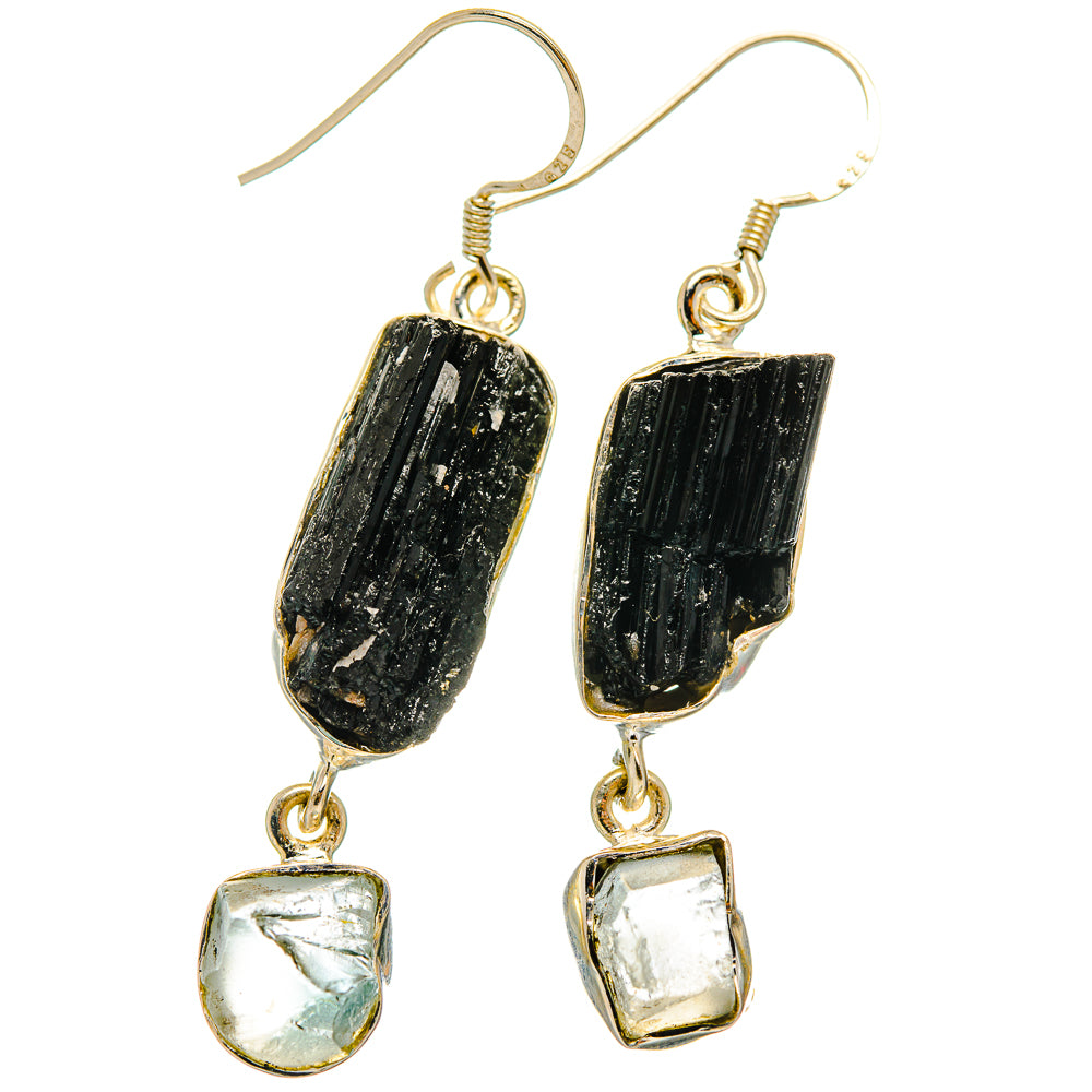 Tektite Earrings handcrafted by Ana Silver Co - EARR426231 - Photo 2