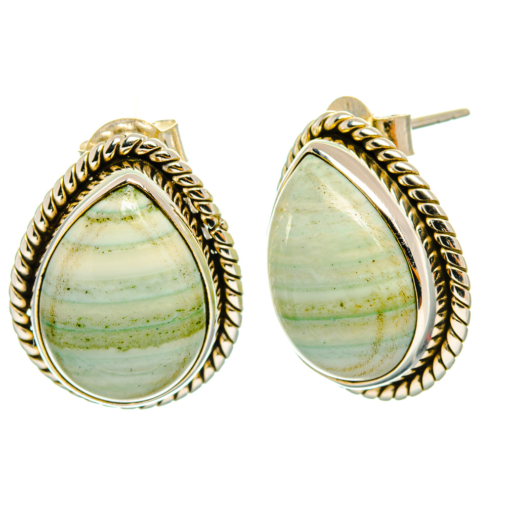 Ocean Jasper Earrings handcrafted by Ana Silver Co - EARR426506 - Photo 2