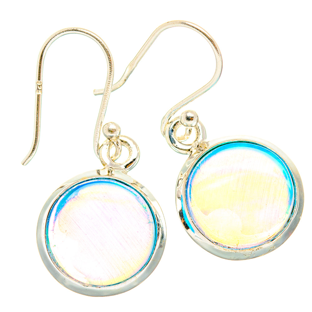 Aura Opal Earrings handcrafted by Ana Silver Co - EARR426553 - Photo 2