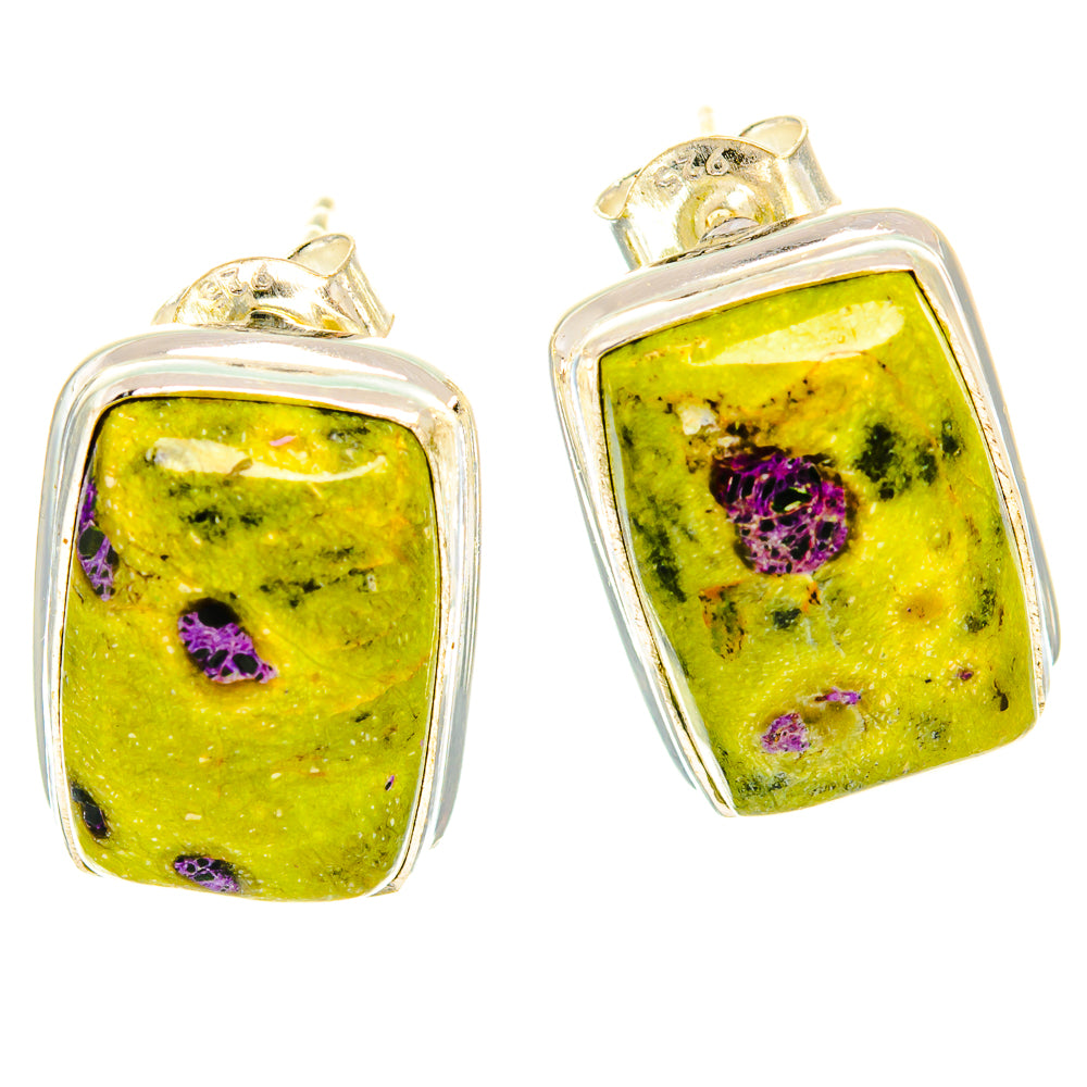 Atlantisite Earrings handcrafted by Ana Silver Co - EARR426601 - Photo 2