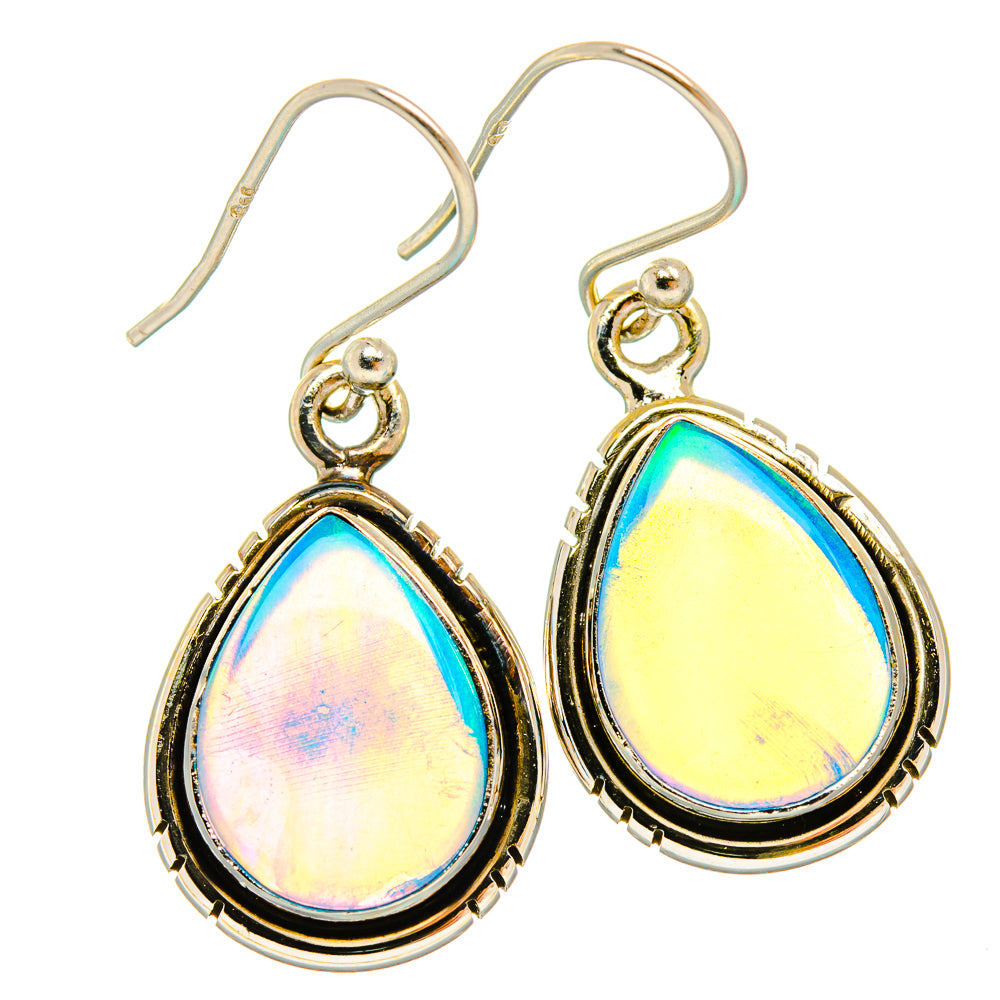 Aura Opal Earrings handcrafted by Ana Silver Co - EARR426626 - Photo 2