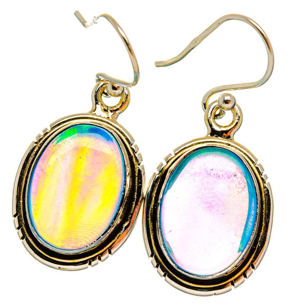 Aura Opal Earrings handcrafted by Ana Silver Co - EARR426667 - Photo 2