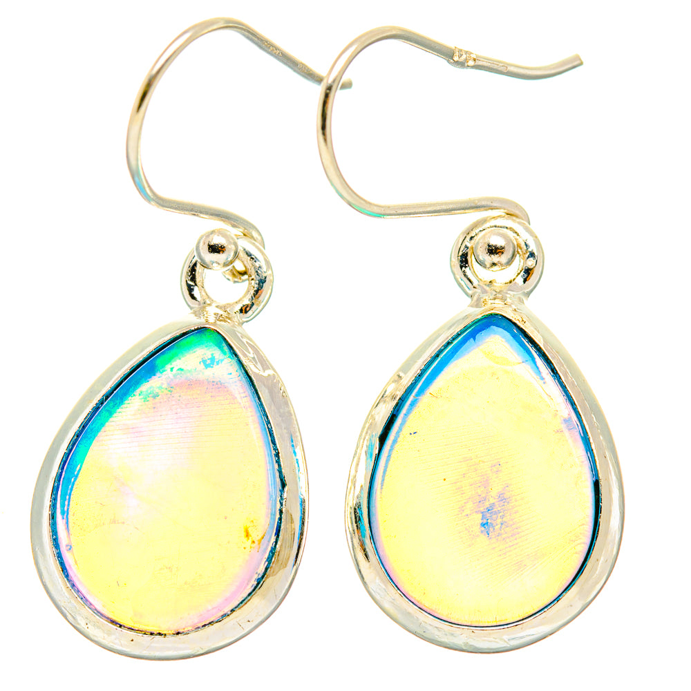 Aura Opal Earrings handcrafted by Ana Silver Co - EARR426756 - Photo 2