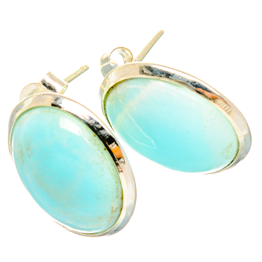 Larimar Earrings handcrafted by Ana Silver Co - EARR426801 - Photo 2