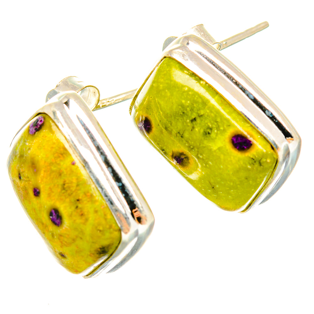Atlantisite Earrings handcrafted by Ana Silver Co - EARR426818 - Photo 2