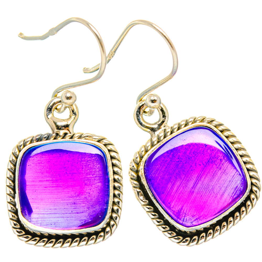 Aura Opal Earrings handcrafted by Ana Silver Co - EARR426930 - Photo 2