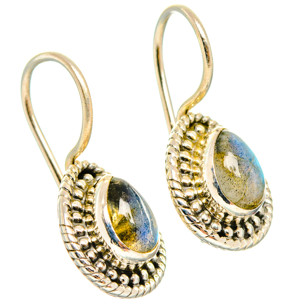 Labradorite Earrings handcrafted by Ana Silver Co - EARR427020 - Photo 2