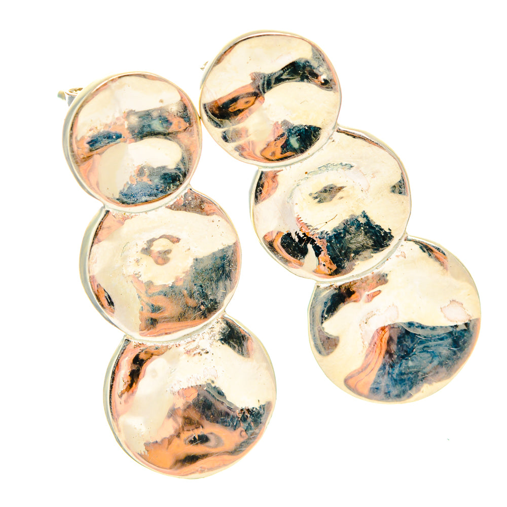 Discs Earrings handcrafted by Ana Silver Co - EARR427055 - Photo 2