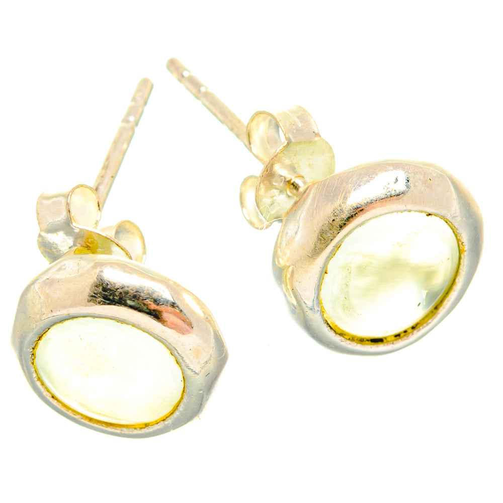 Prehnite Earrings handcrafted by Ana Silver Co - EARR427064 - Photo 2