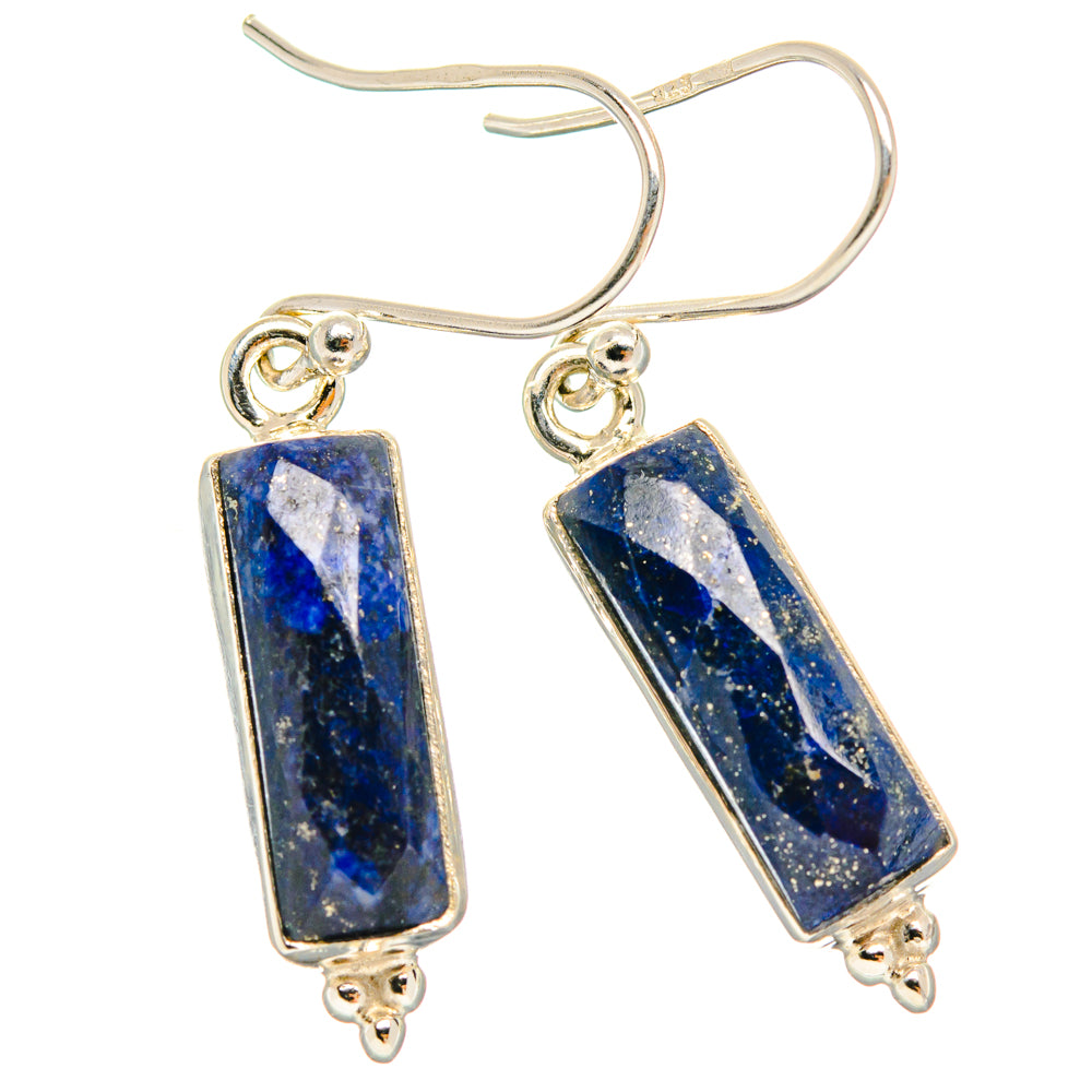 Lapis Lazuli Earrings handcrafted by Ana Silver Co - EARR427239 - Photo 2