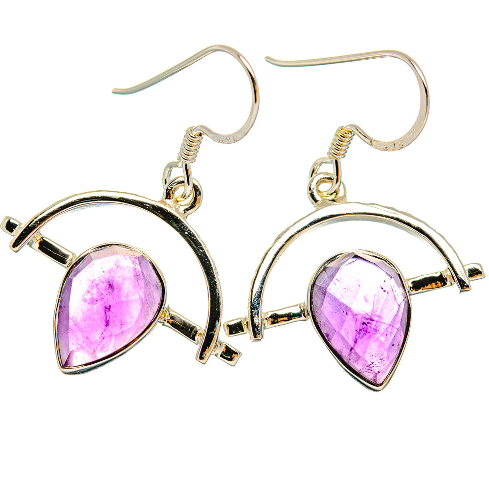 Amethyst Earrings handcrafted by Ana Silver Co - EARR427354 - Photo 2
